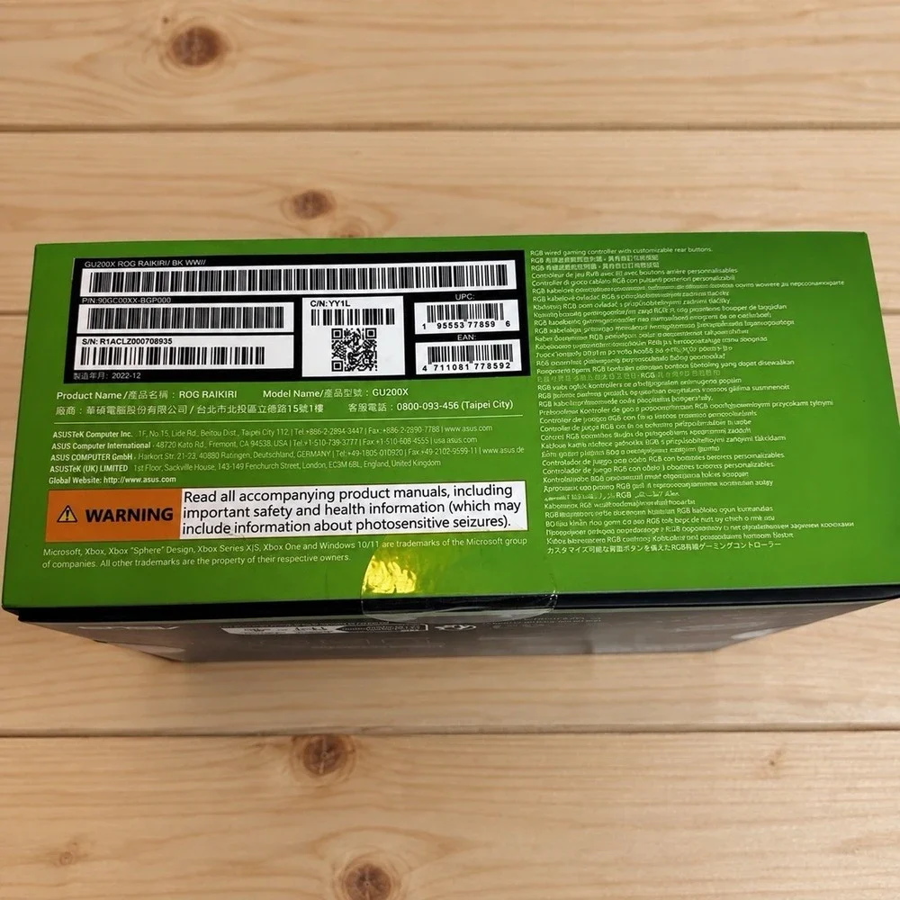 ASUS ROG Raikiri Wired Controller RGB Remap for Xbox Series X|S One PC 3m[D]